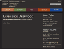 Tablet Screenshot of historicdeepwoodestate.org